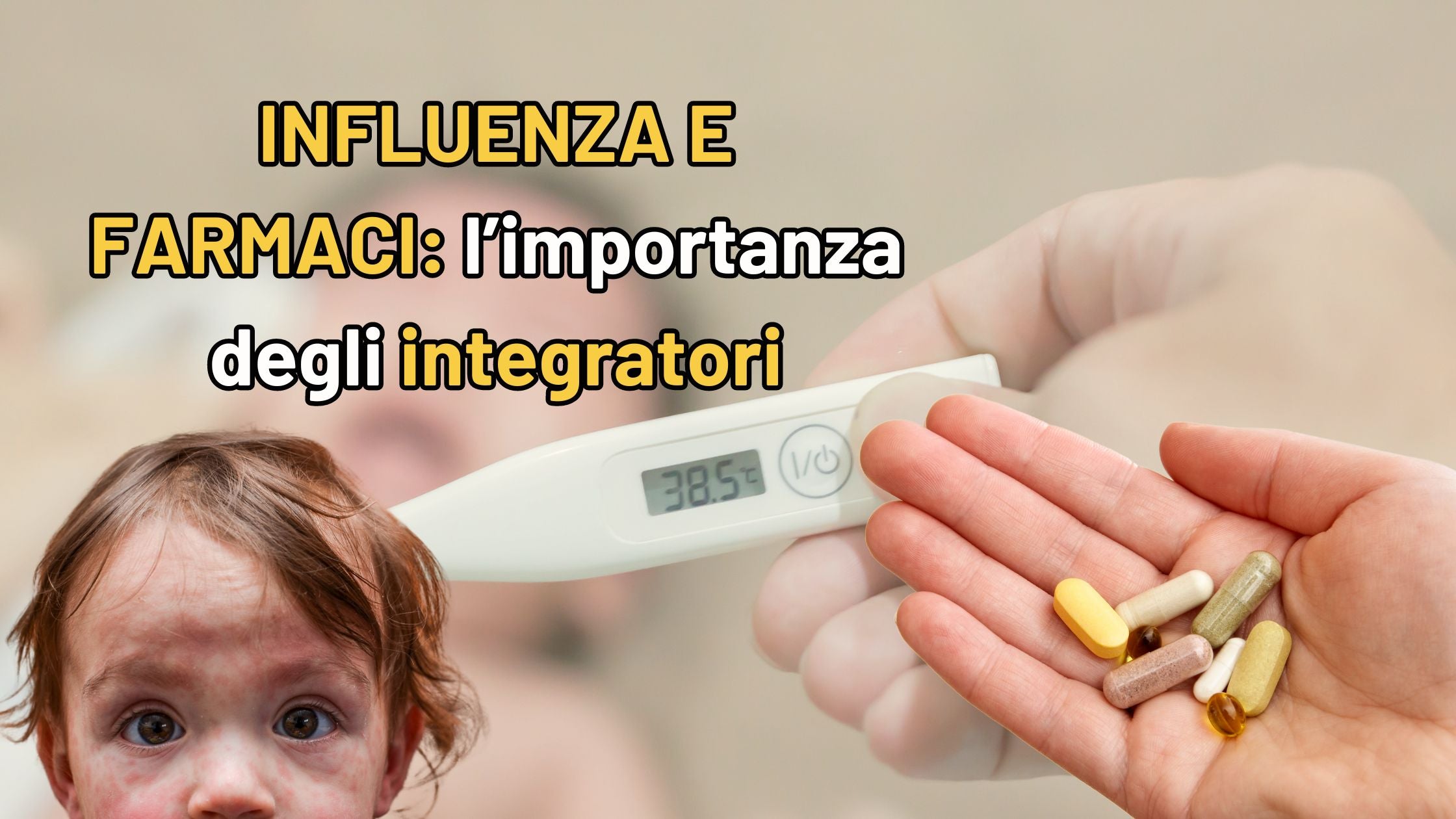 Farmaci, influenza e dermatite : il ruolo degli integratori
