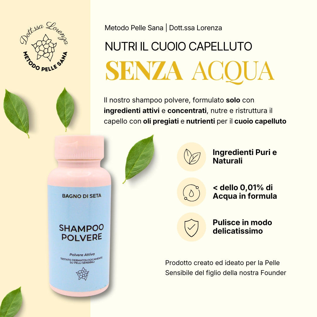 Shampoo polvere