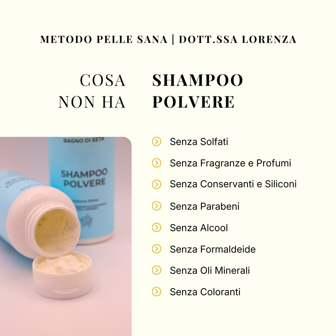Shampoo polvere