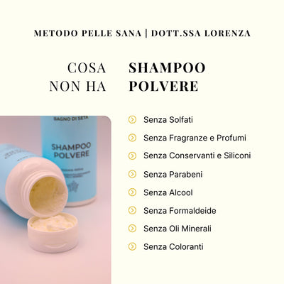 Shampoo polvere