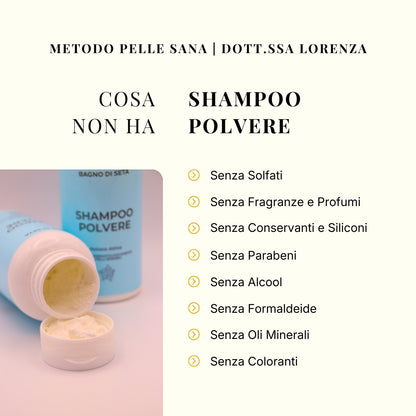 Shampoo polvere