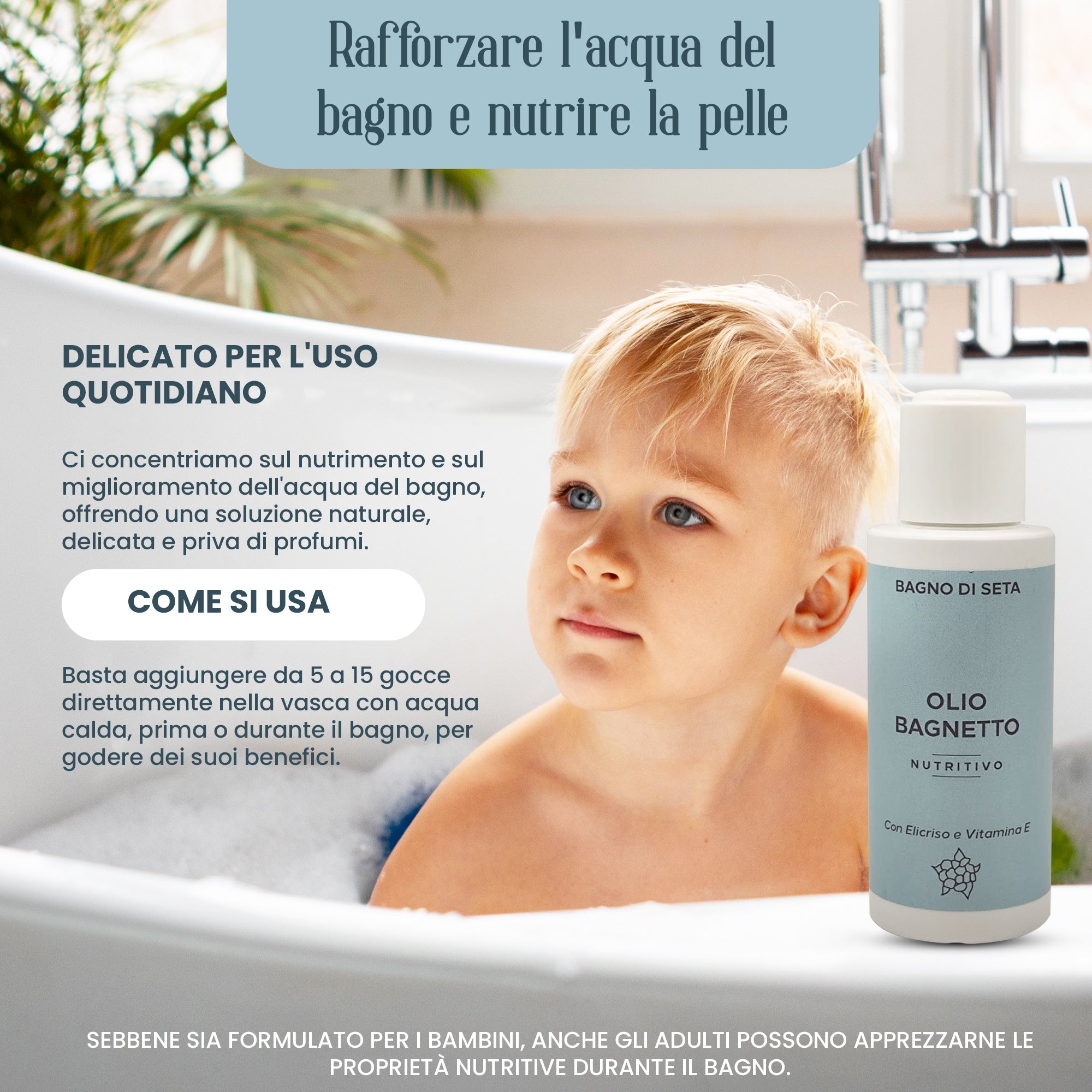 Olio per bagnetto
